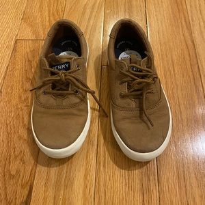 Sperry, little boy size 1 boat shoe